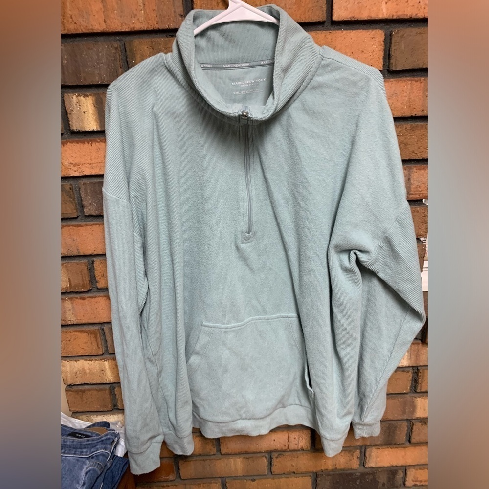 Marc New York Greenish Gray Pullover